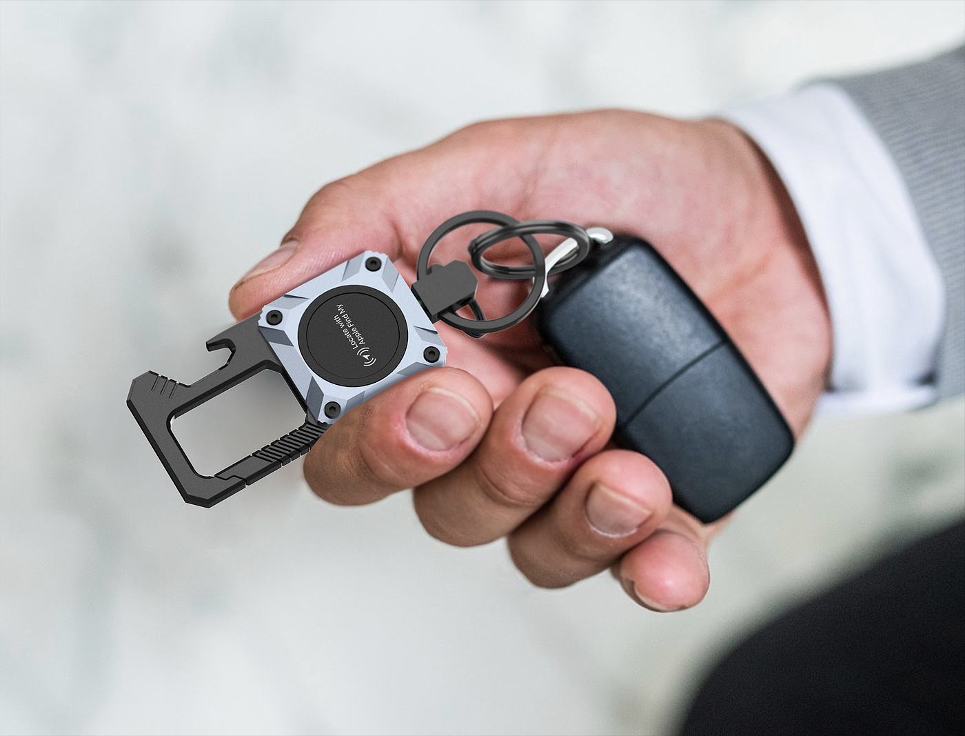 Find My Keychain Tracking Locator，