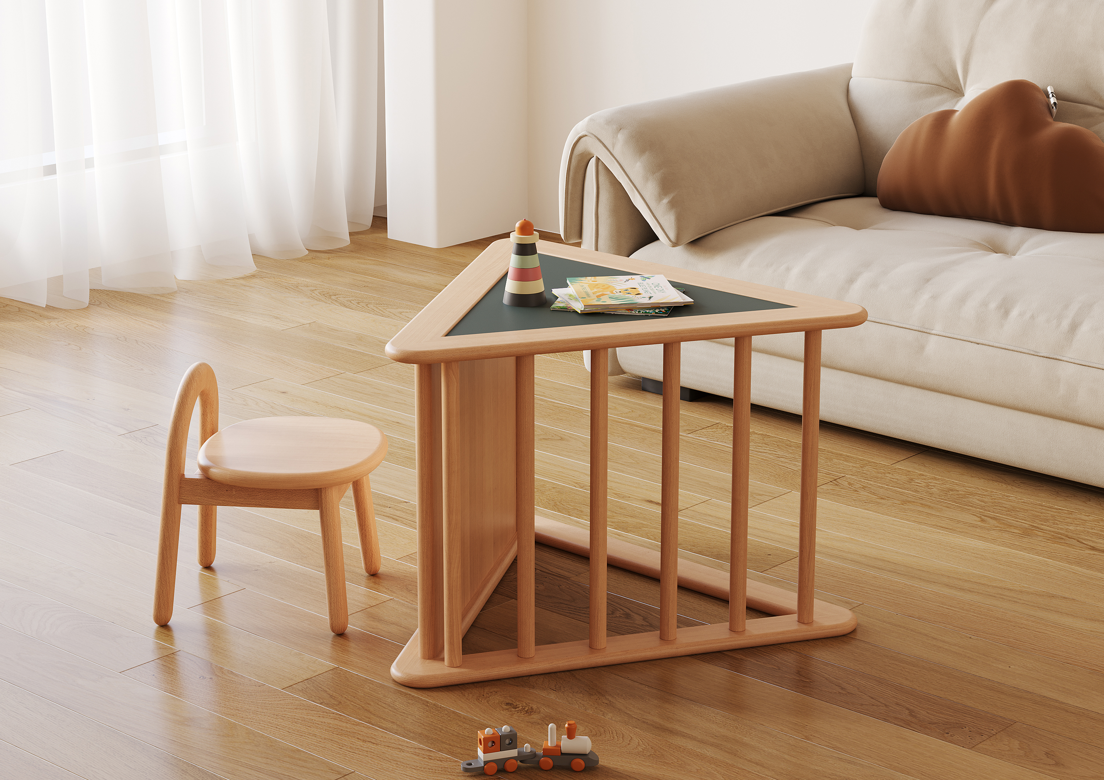 Children's table，Game table，Building block table，Climbing frame，Slide，Toys，