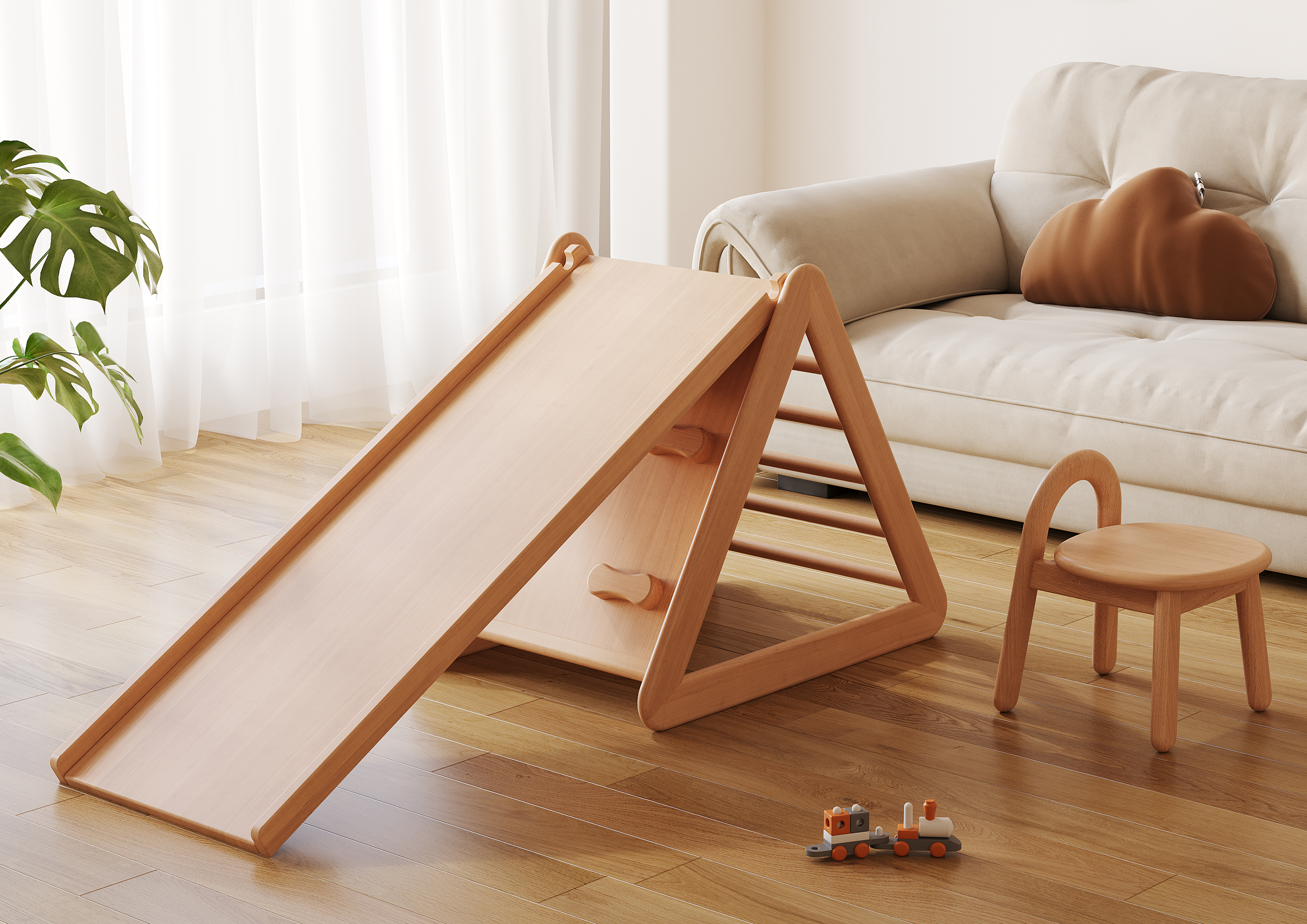 Children's table，Game table，Building block table，Climbing frame，Slide，Toys，