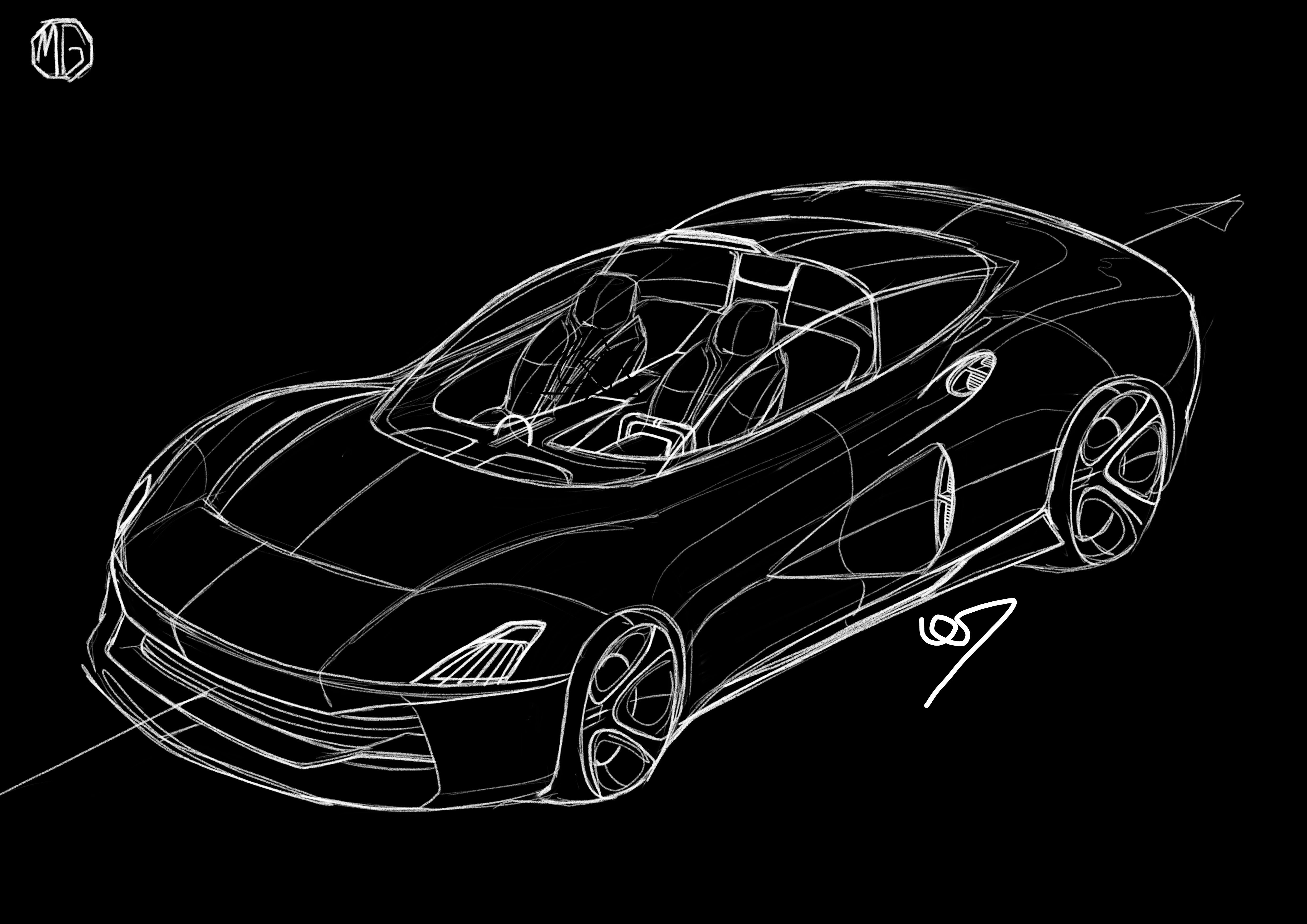 industrial design，Automobile design，sample reels，mg，Nobility，