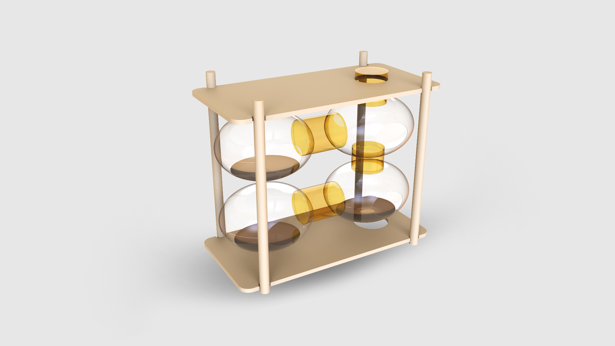 Plastic, Wood, Concept Design，