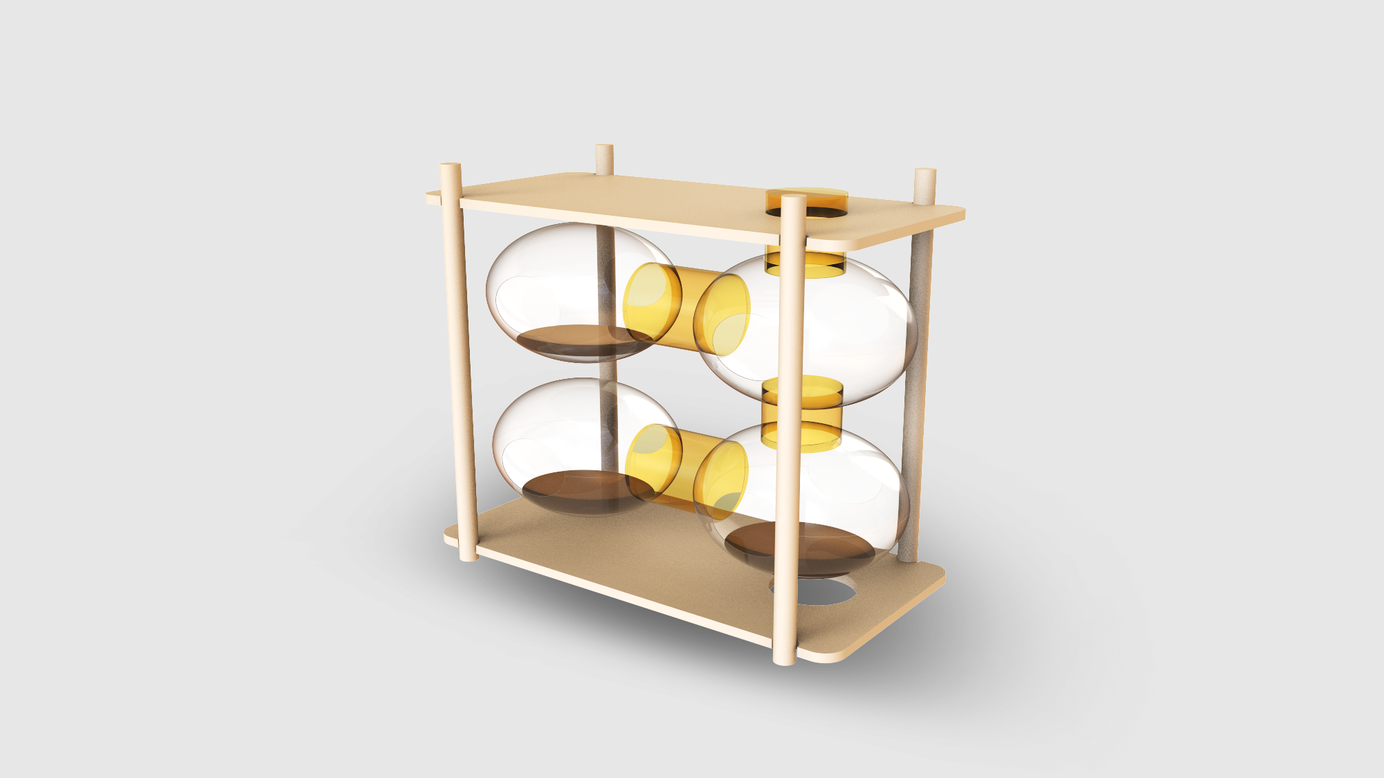 Plastic, Wood, Concept Design，