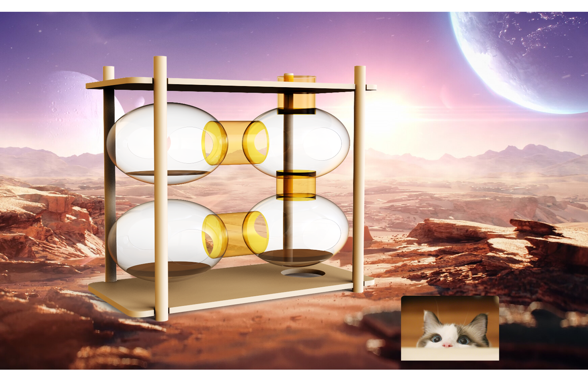 Plastic, Wood, Concept Design，