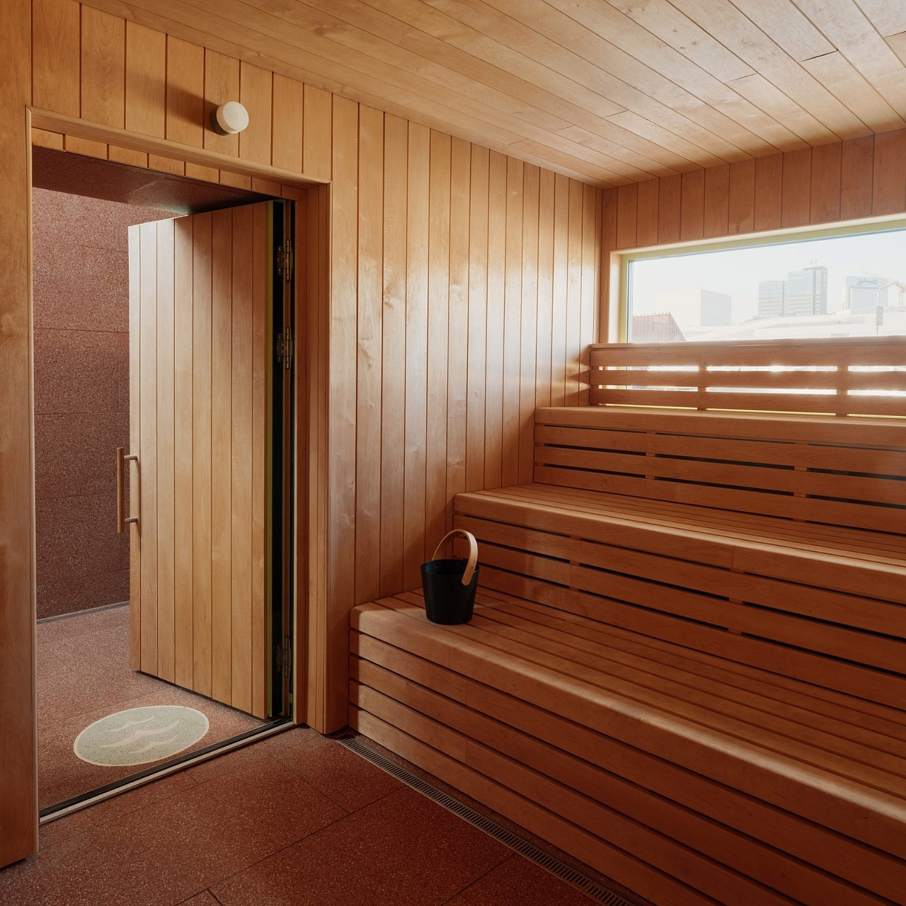 Trosten，Sauna room，Shower Room，environmental design，