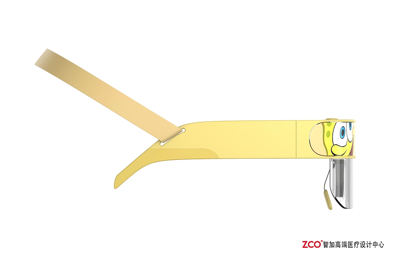 Cartoon，lovely，medical care，glasses，product design，Appearance design，