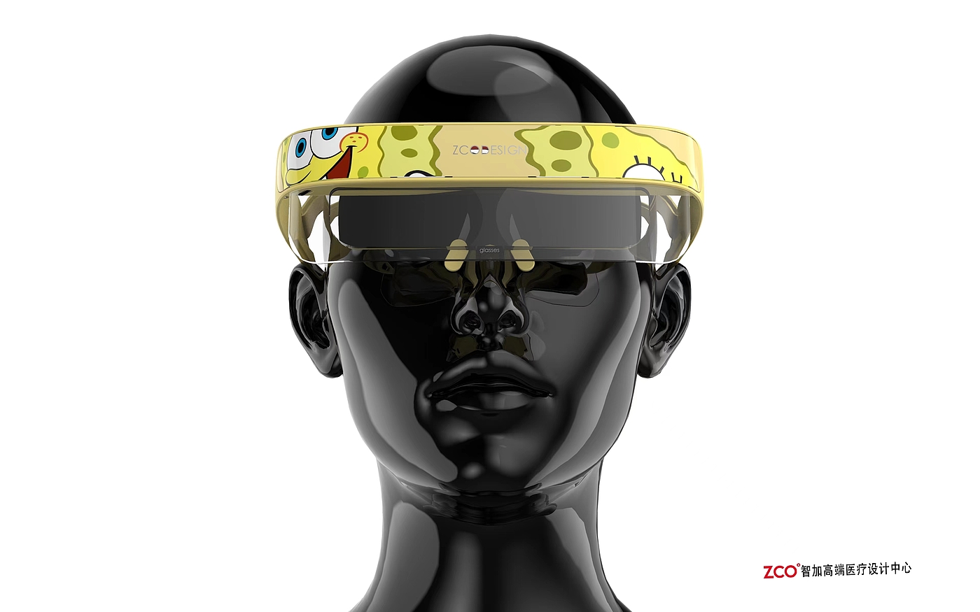 Cartoon，lovely，medical care，glasses，product design，Appearance design，