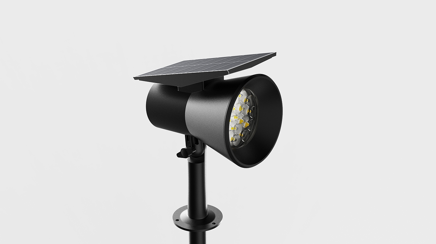 Solar plug-in lamp，