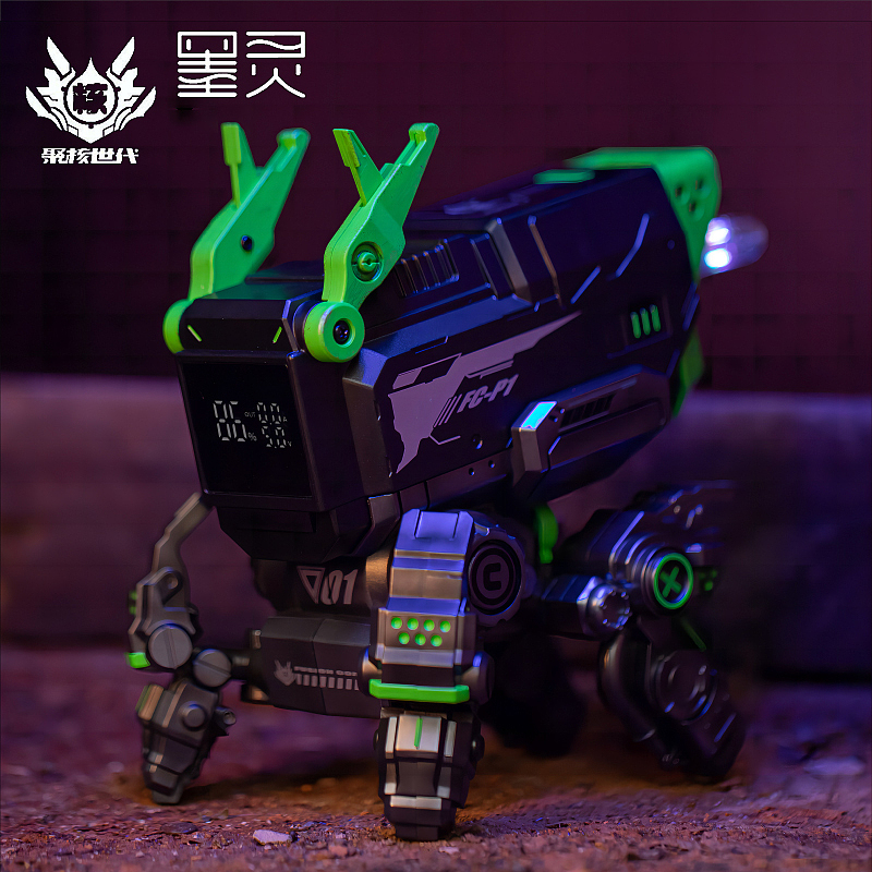 Mecha cyberpunk，
