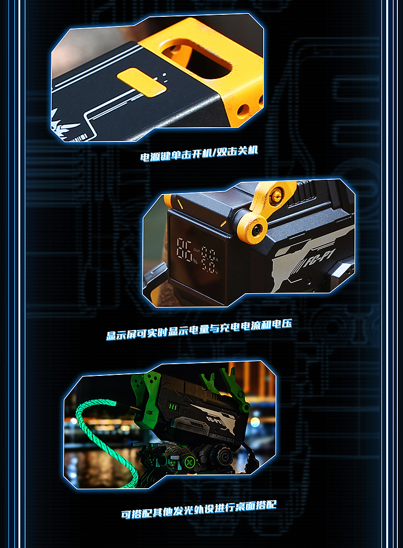 Mecha cyberpunk，