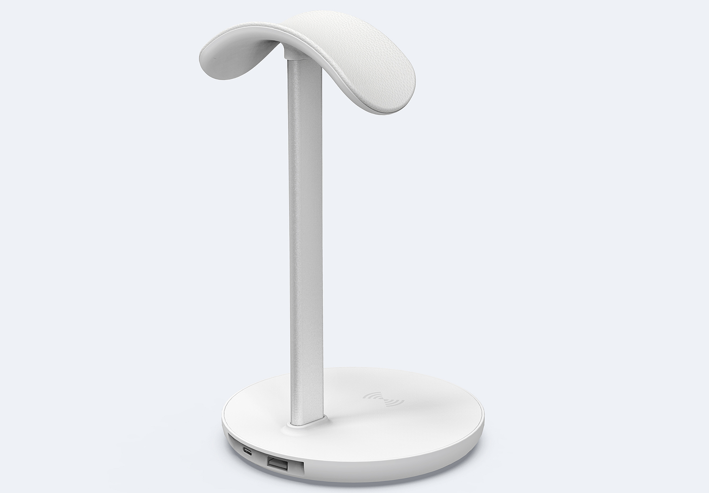 Headset stand wireless charging，