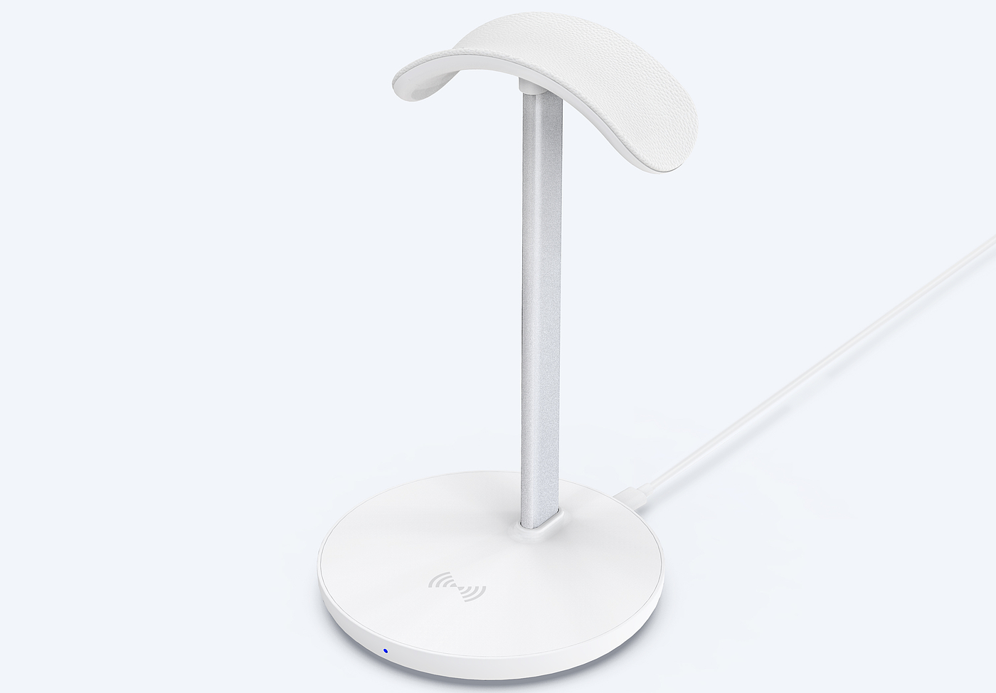 Headset stand wireless charging，