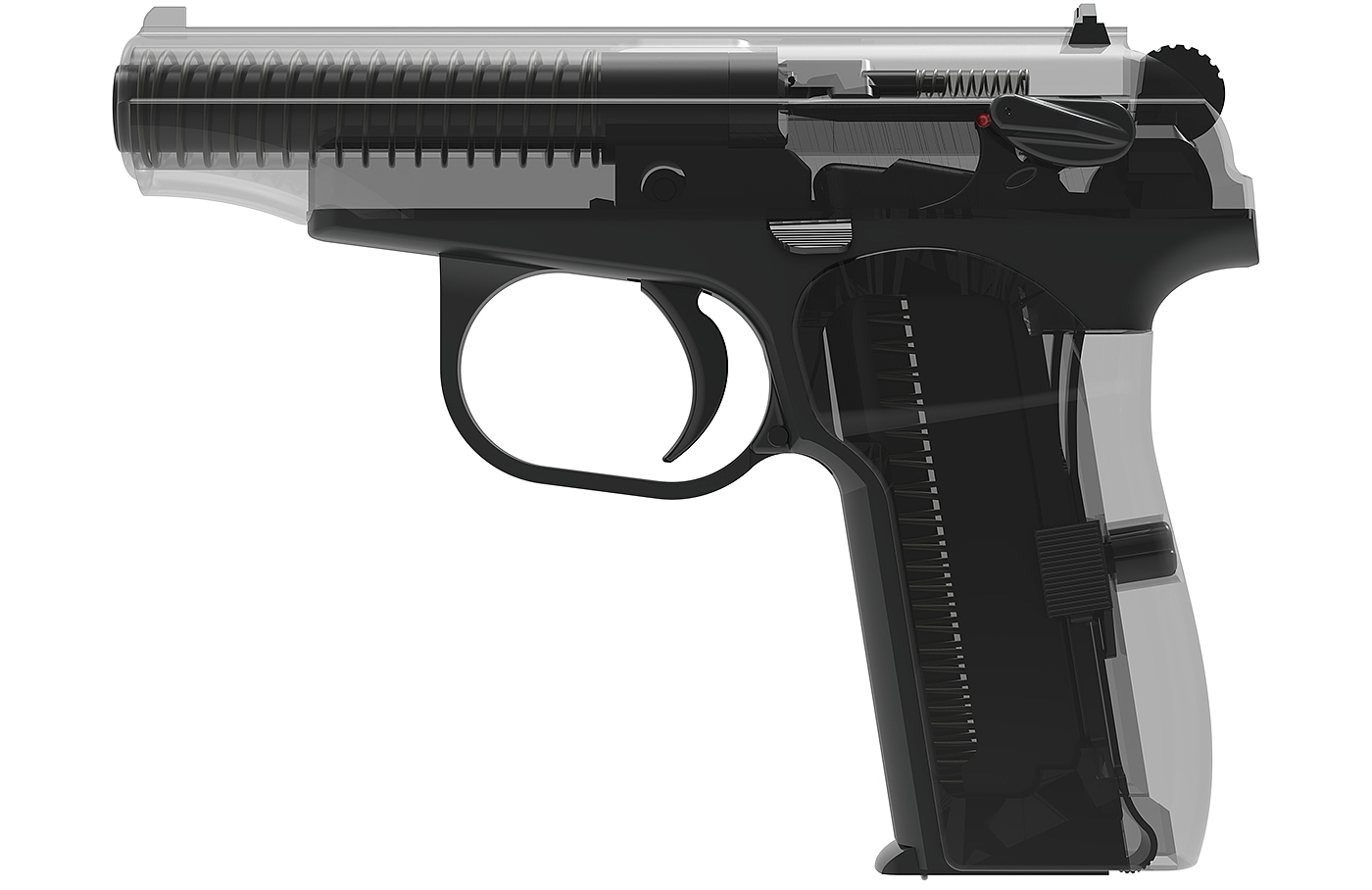 Makarov pistol，product design，