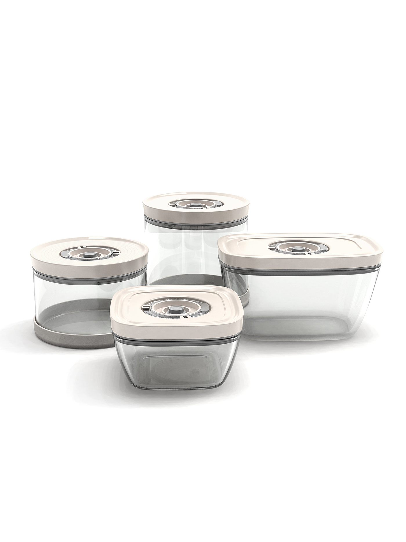 Fresh keeping box，German if Award，If design award，industrial design，industrial product，product design，Household tableware，Vacuum fresh-keeping box，