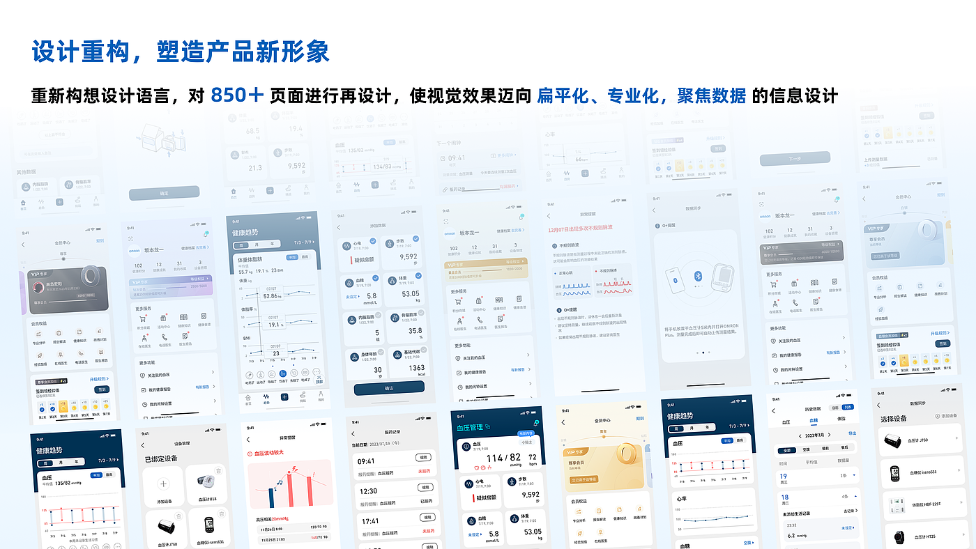 Interaction design，medical care，Great health，Shanghai Interactive Design Company，chronic disease management，product design，industrial design，app，