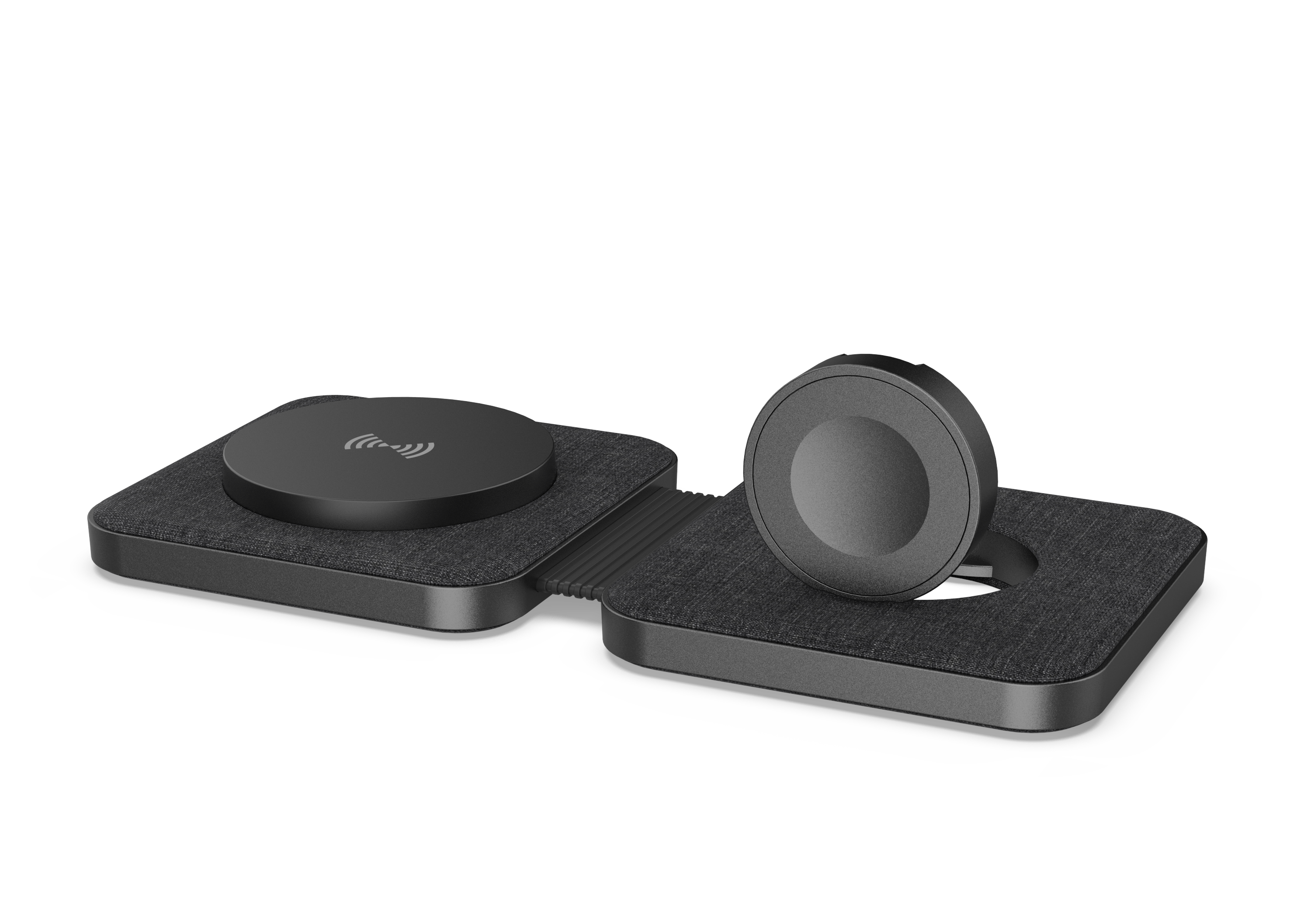Magnetic two-in-one wireless charging，