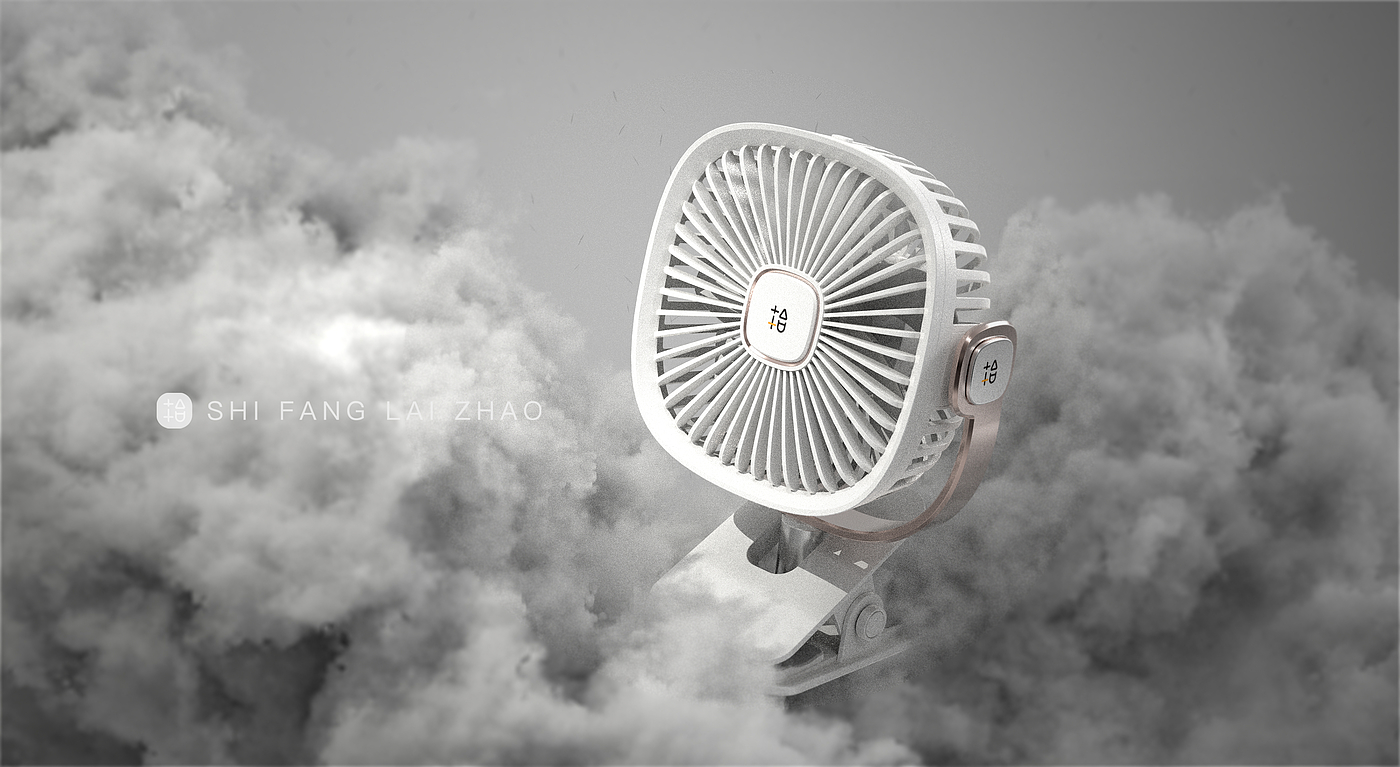 Desktop fan，Fan，product design，concise，