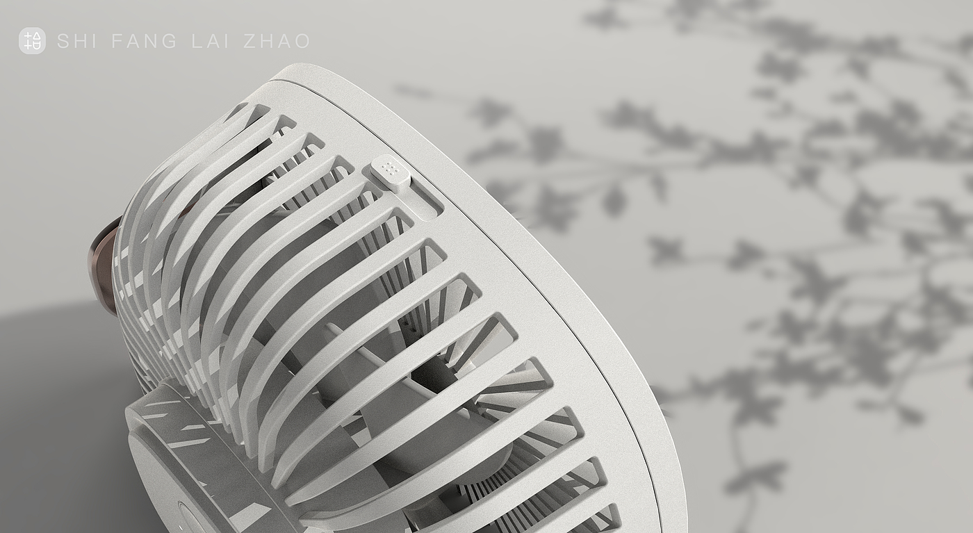 Desktop fan，Fan，product design，concise，