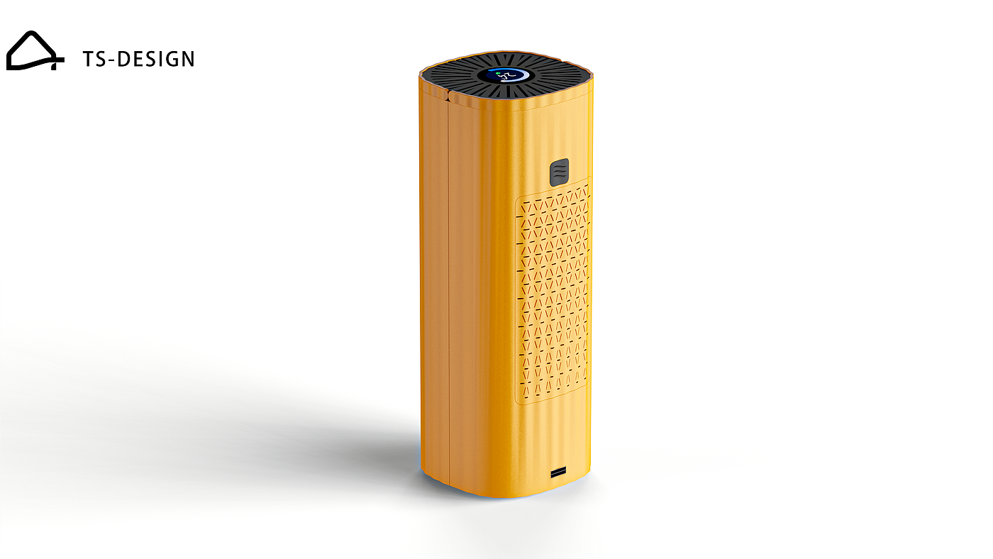 Product design, air purification, home, minimalist，