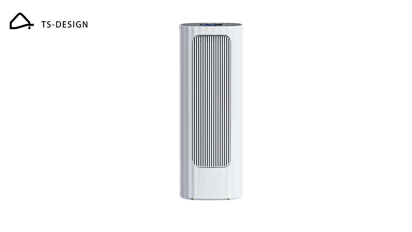 Product design, air purification, home, minimalist，