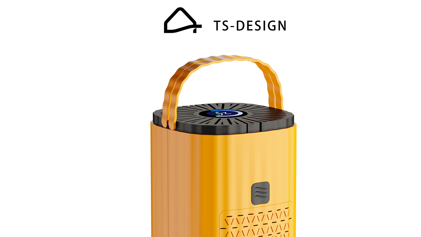 Product design, air purification, home, minimalist，