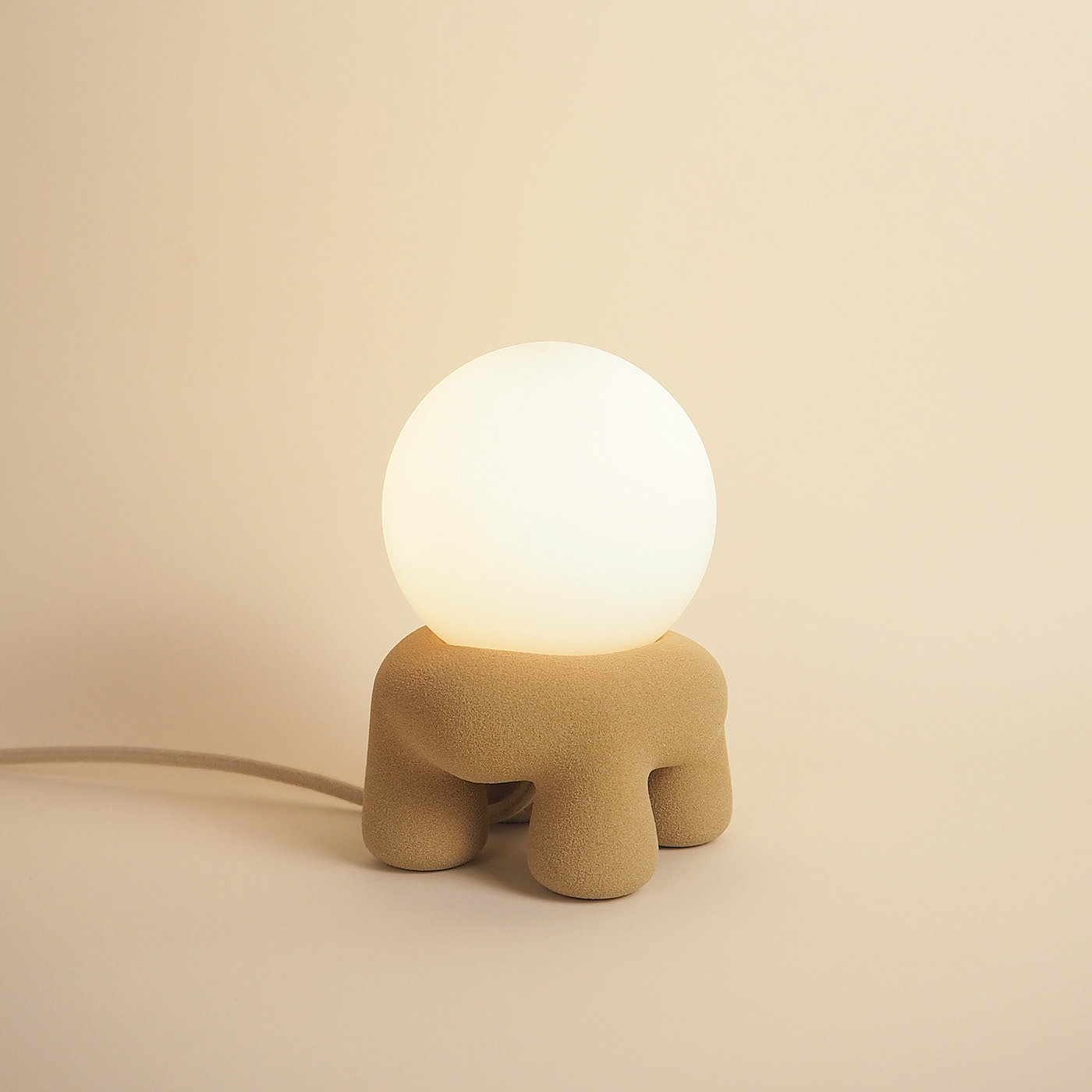 Desk lamp，3D printing technology，sand，environment protection，unique，