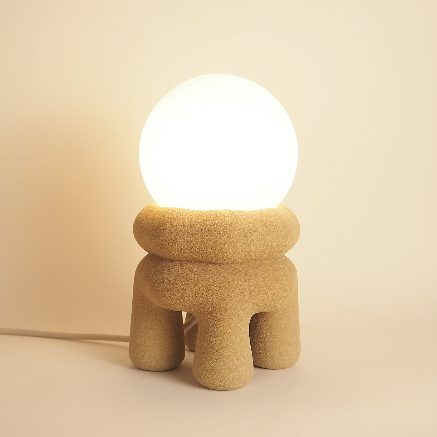 Desk lamp，3D printing technology，sand，environment protection，unique，