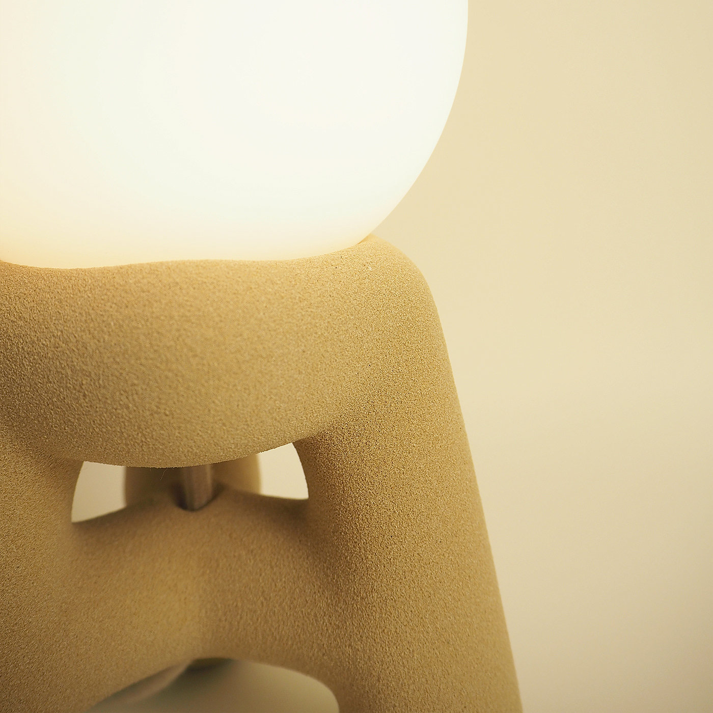 Desk lamp，3D printing technology，sand，environment protection，unique，