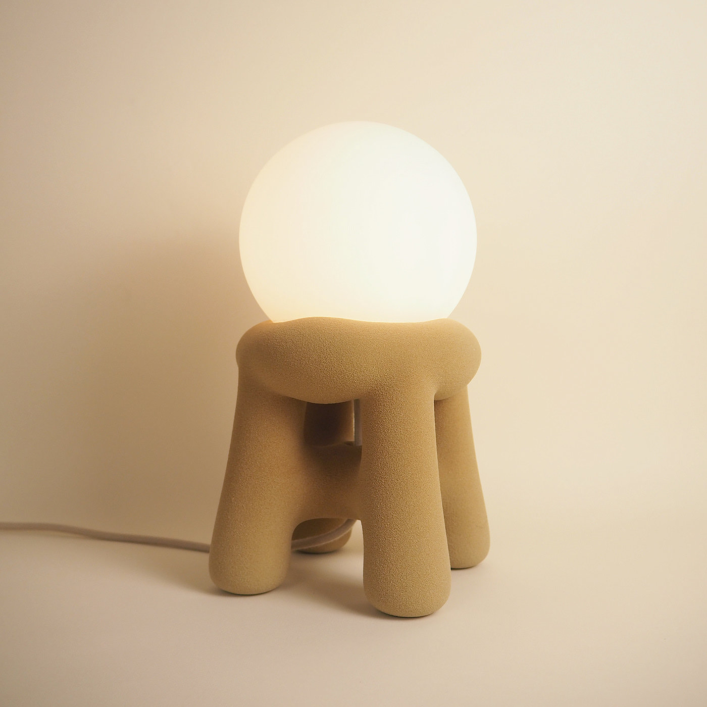 Desk lamp，3D printing technology，sand，environment protection，unique，