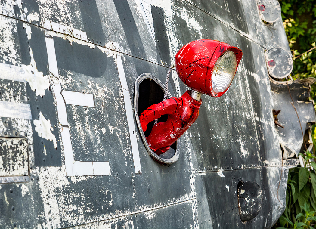 Lampster，Desk lamp，Iron Man，