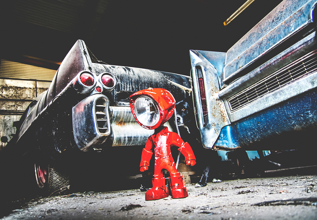 Lampster，Desk lamp，Iron Man，