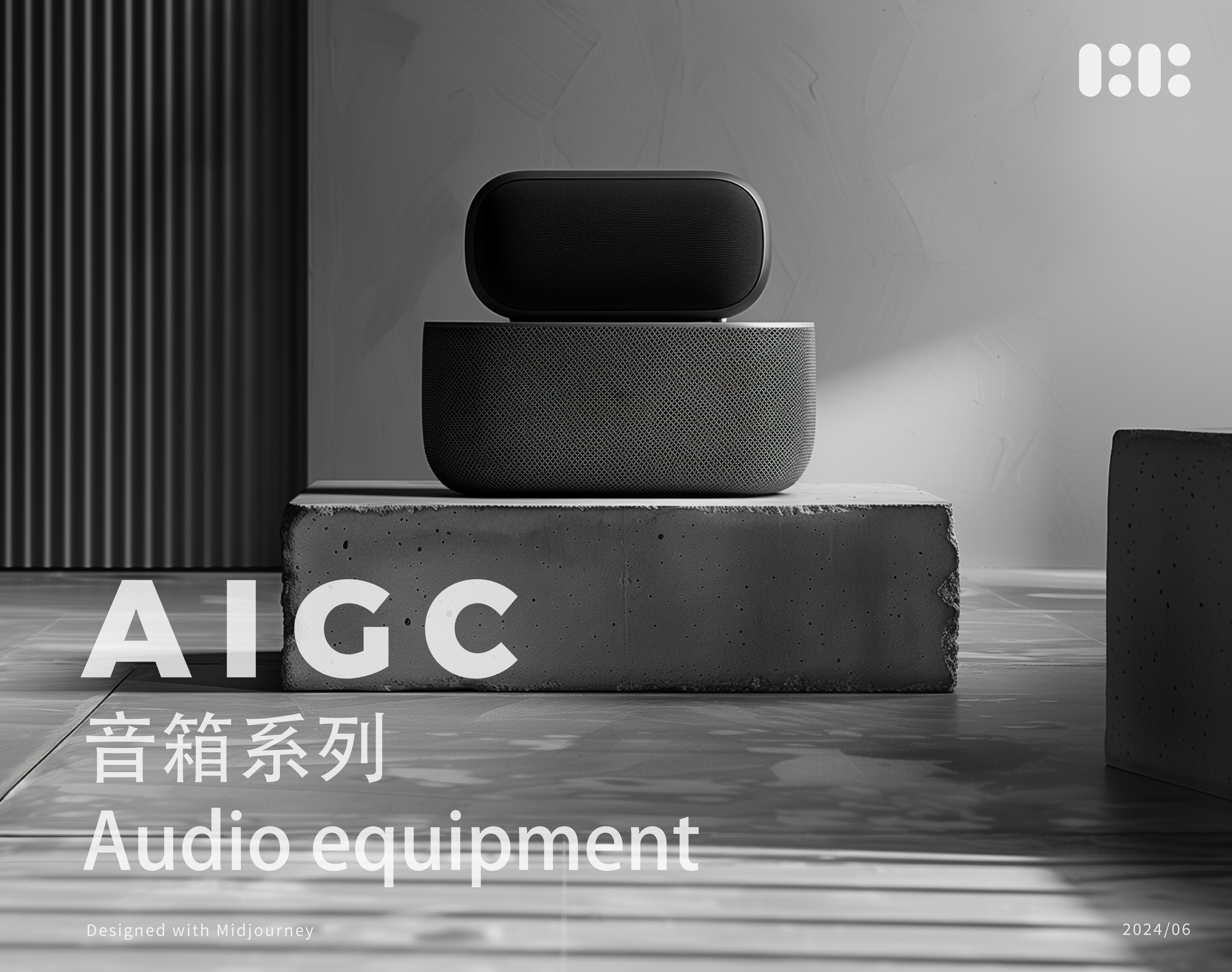 sound，loudspeaker box，industrial design，product design，AIGC，ai，midjourney，Design order，