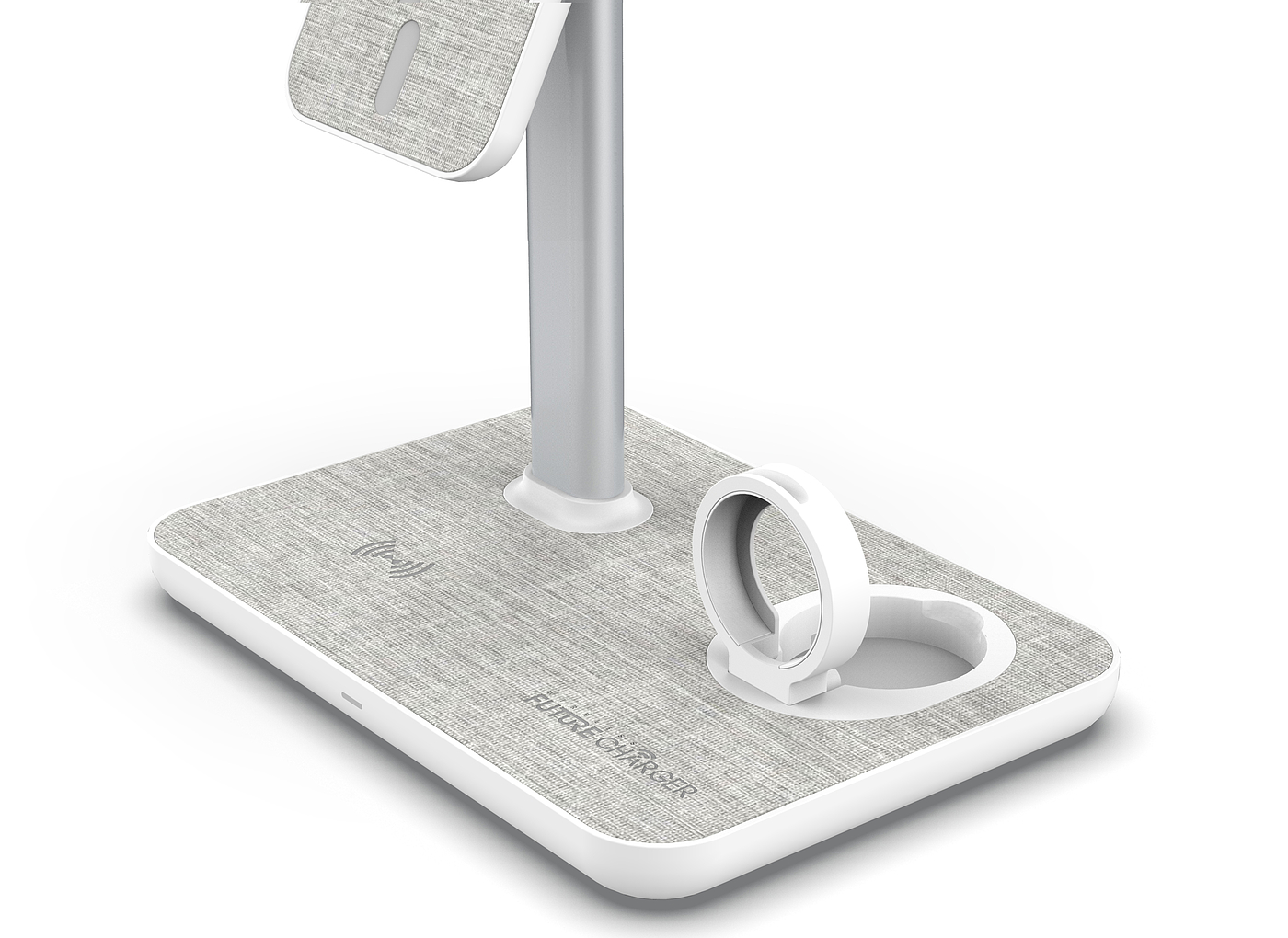 Magnetic three-in-one wireless charging，