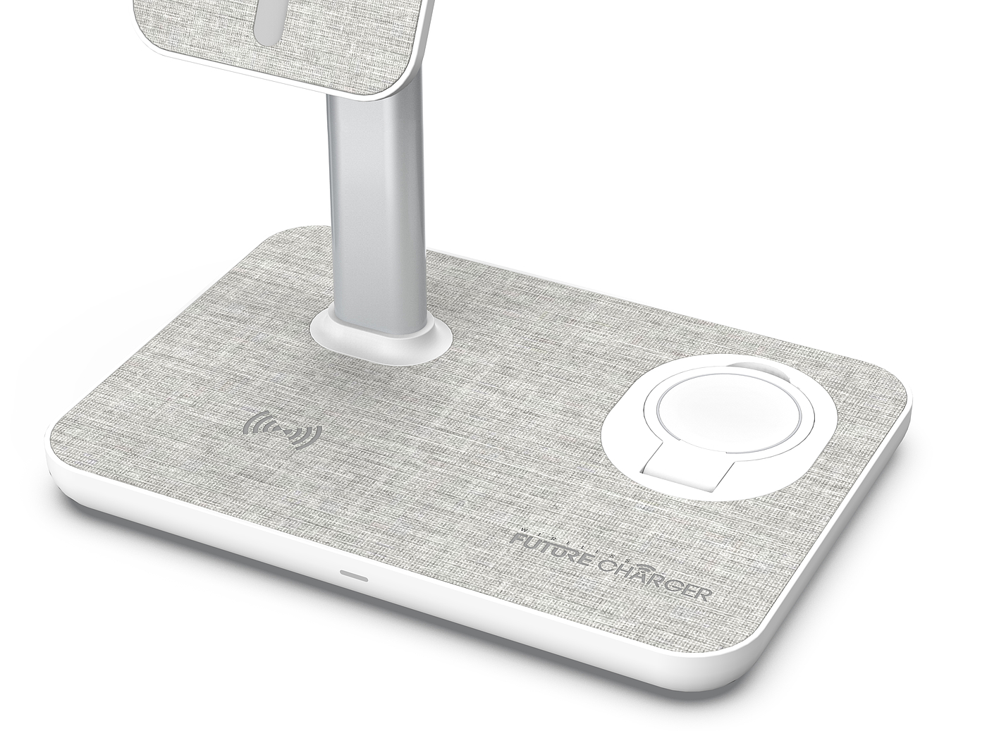 Magnetic three-in-one wireless charging，