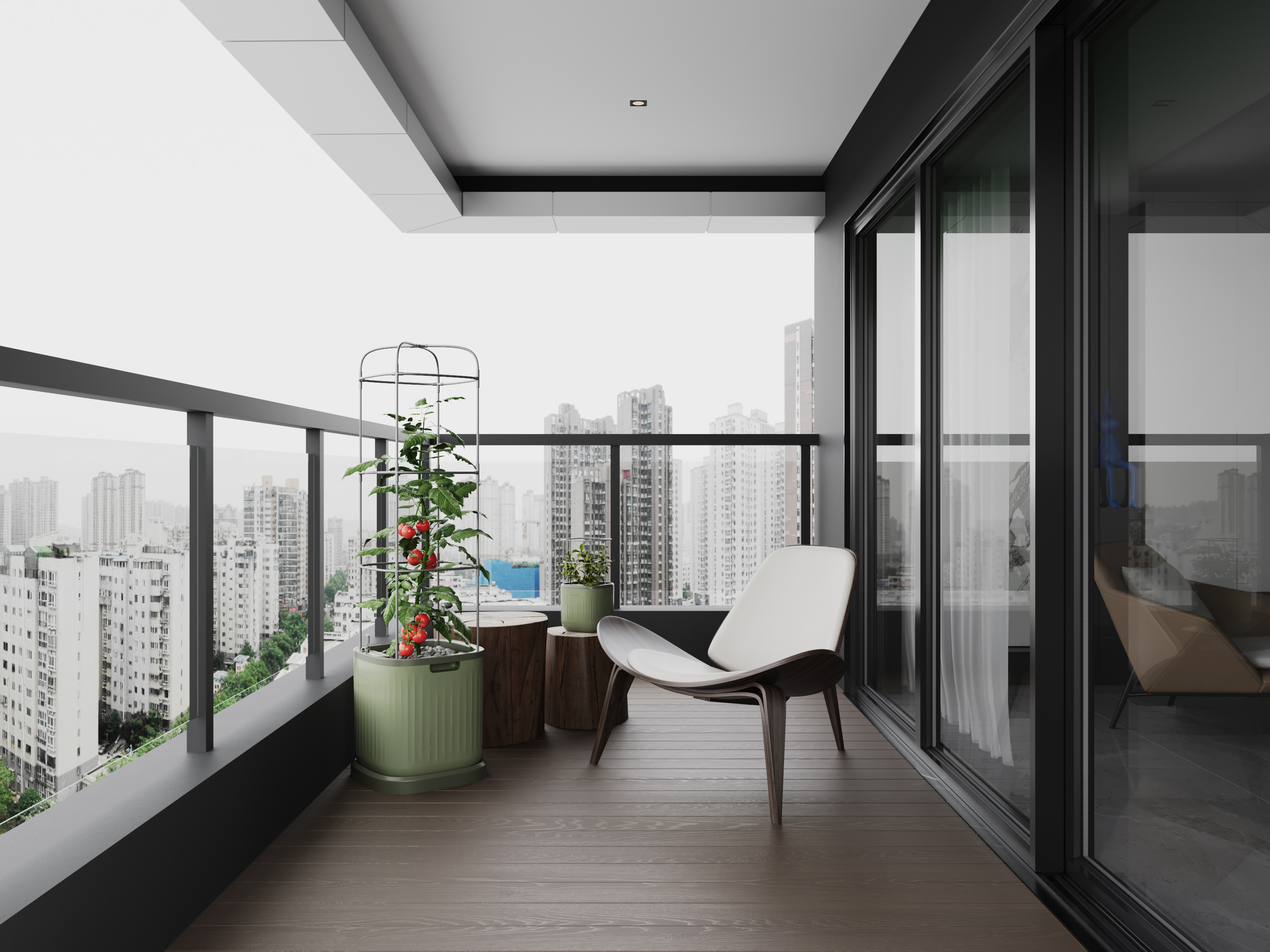 Flowerpot，industrial product，product design，Product concept，German if Award，If design award，Home Furnishing，automatic，