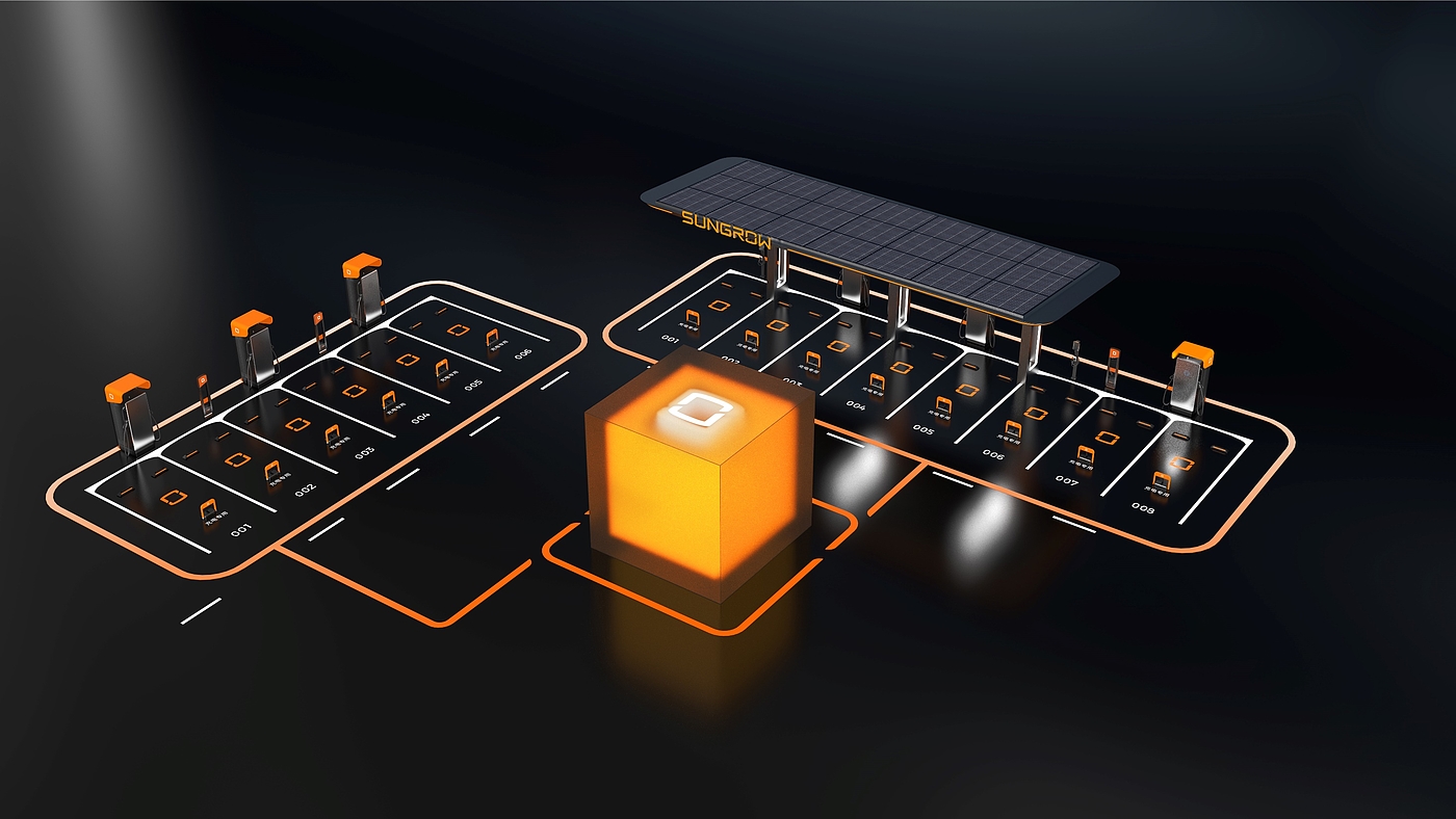 Light storage and charging station，new energy，