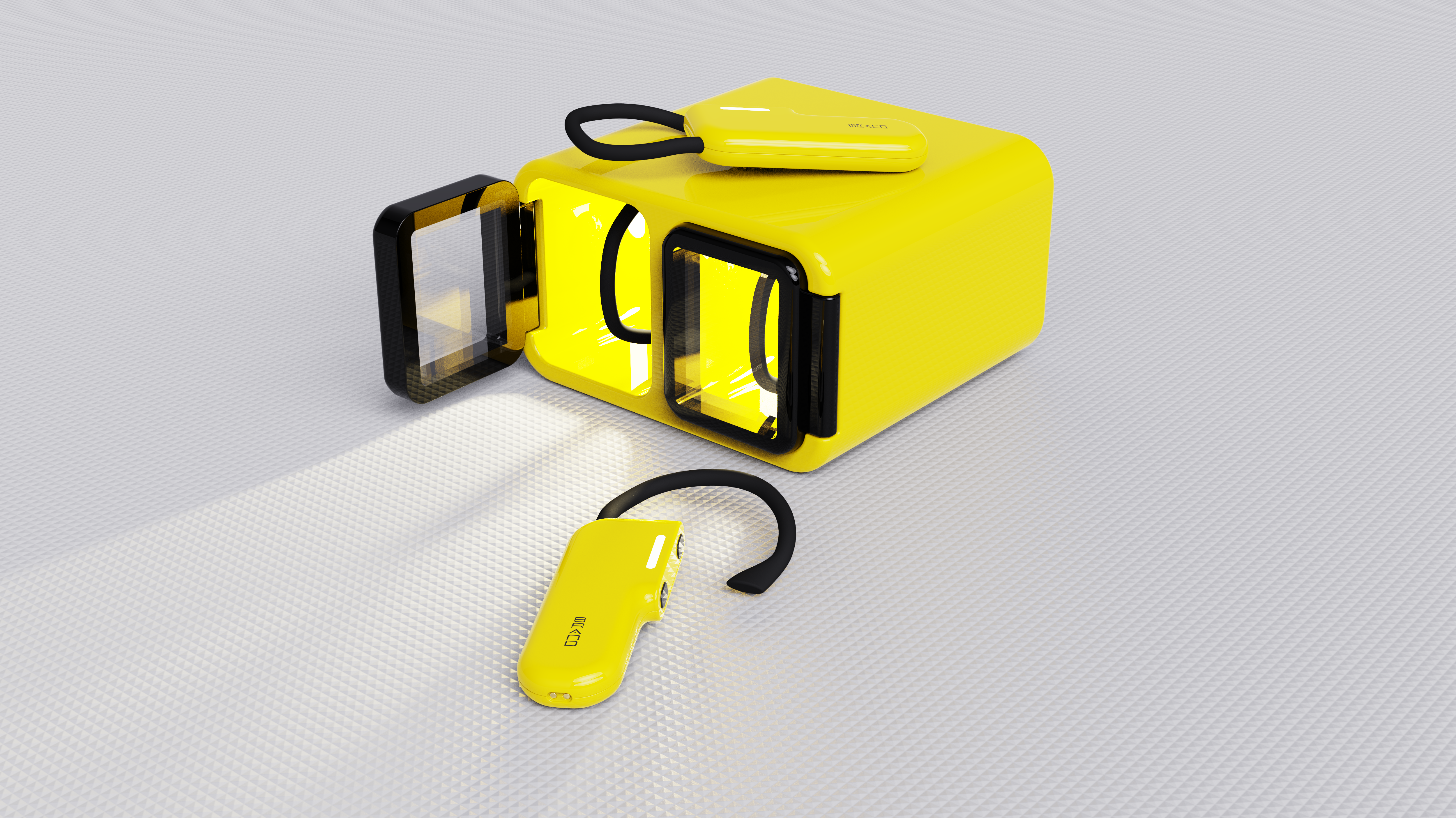 industrial design，product design，ID design，Earphone design，Shared device，