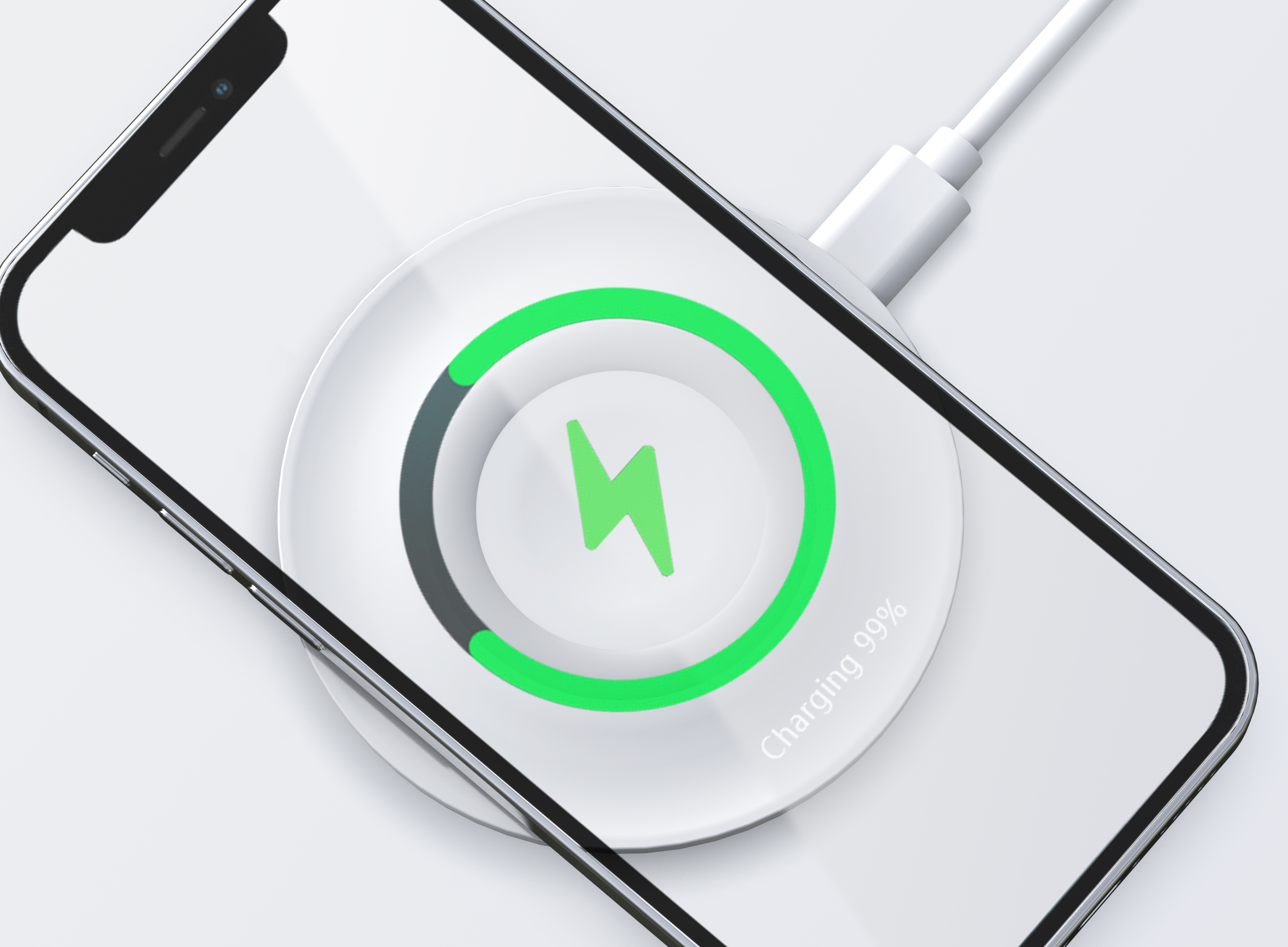 Three in one wireless charging，