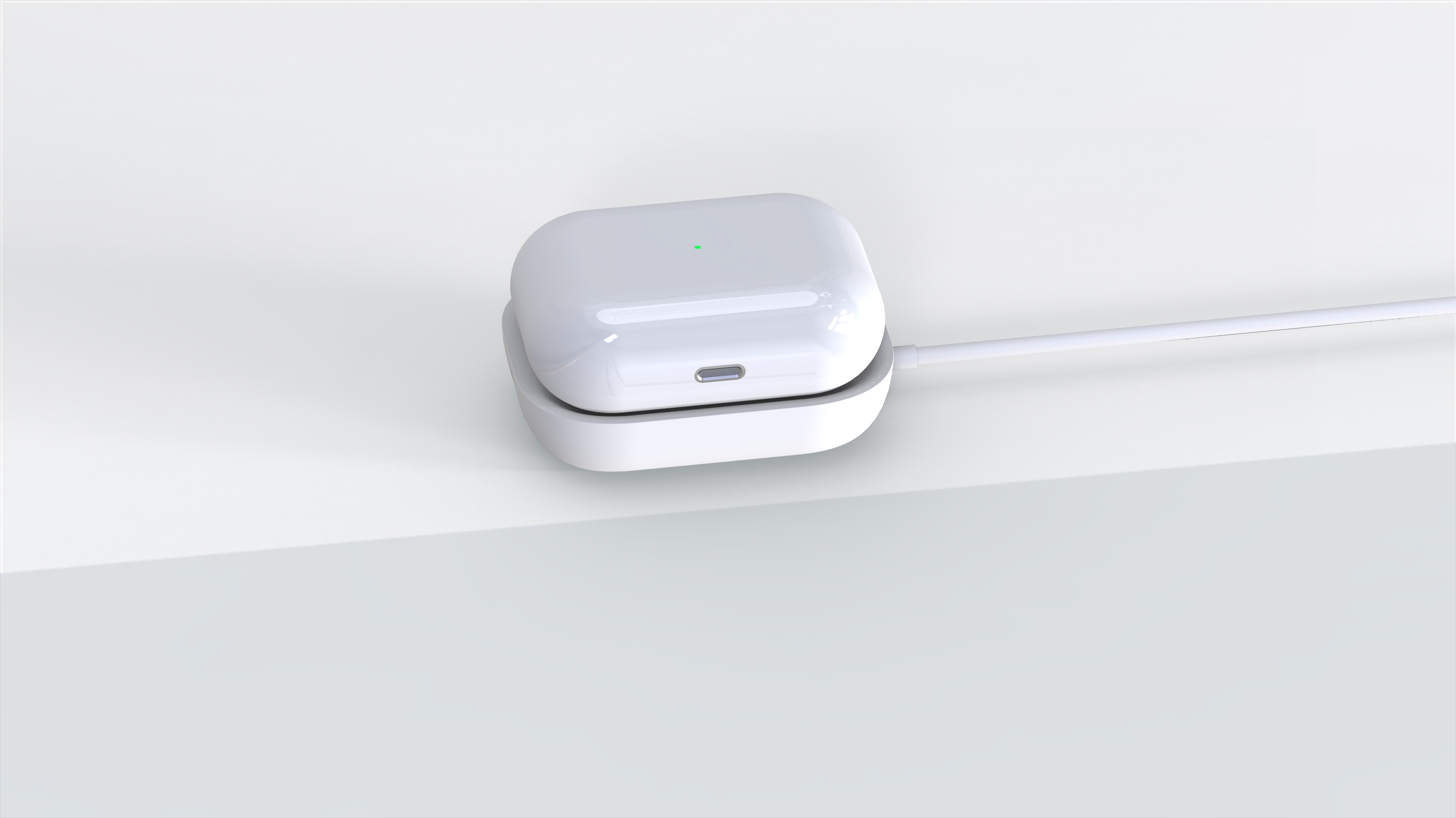 airpods apple headset wireless charger，