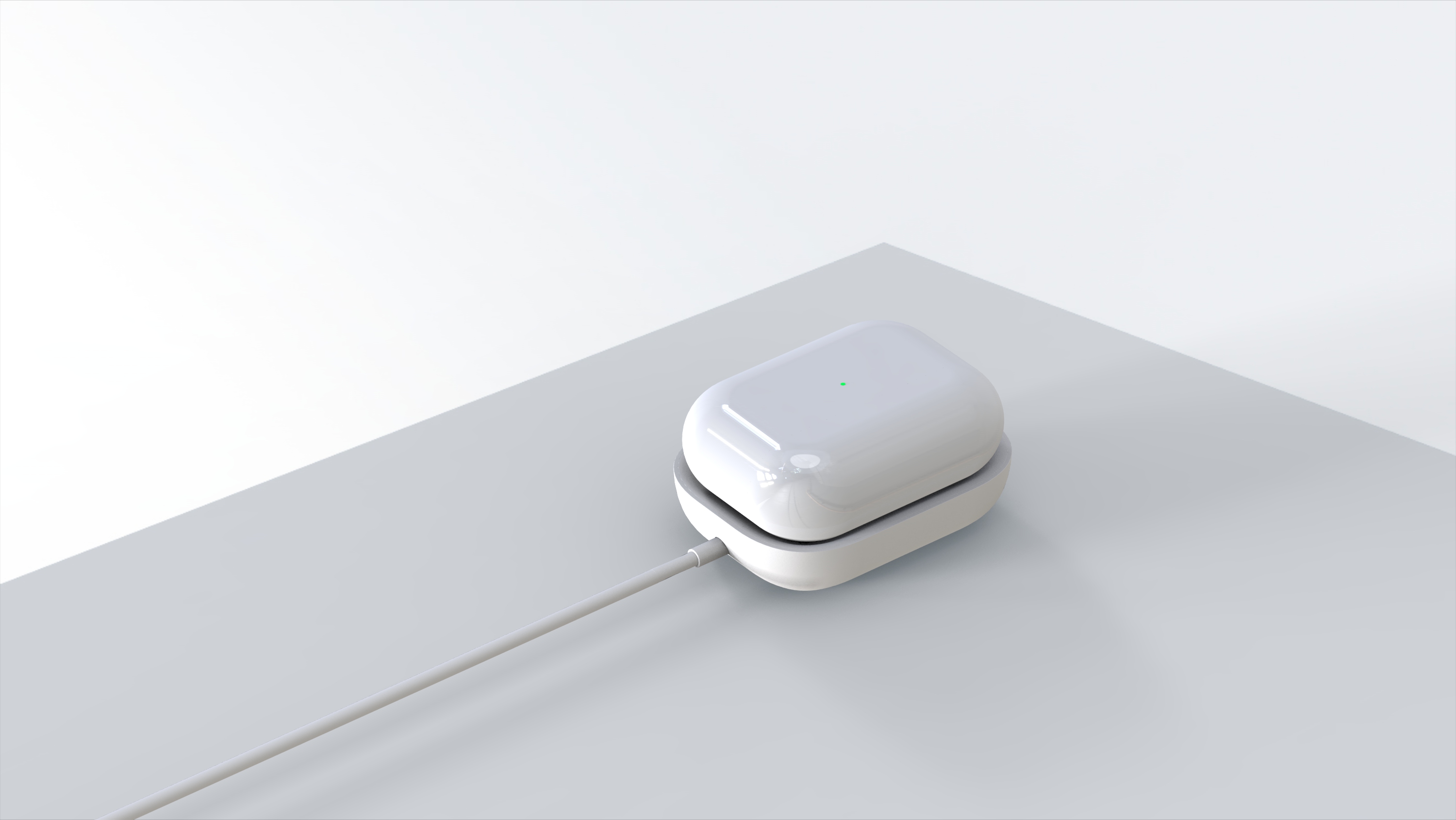 airpods apple headset wireless charger，