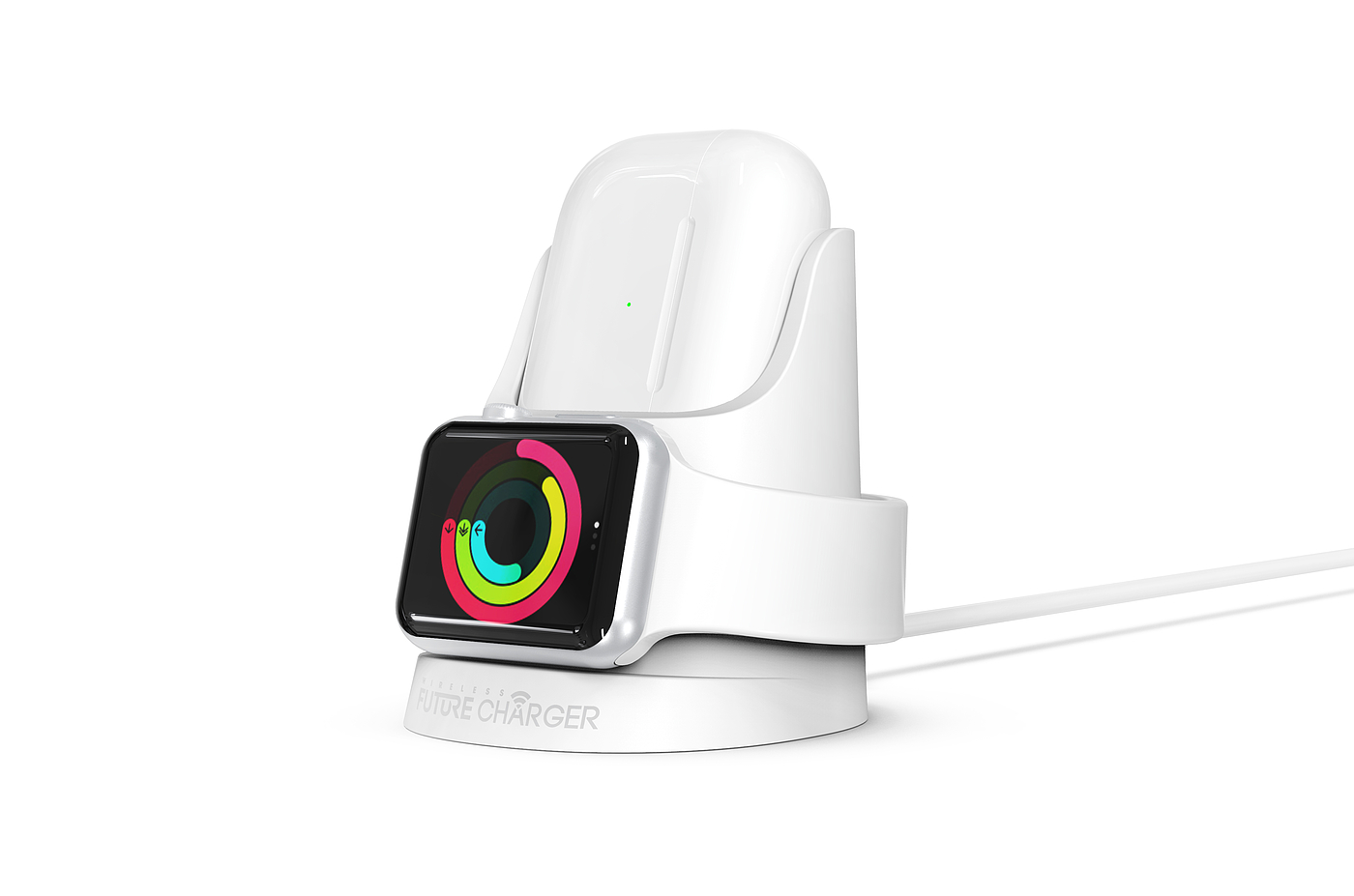 Apple Watch Headset 2-in -1 Wireless Charging，