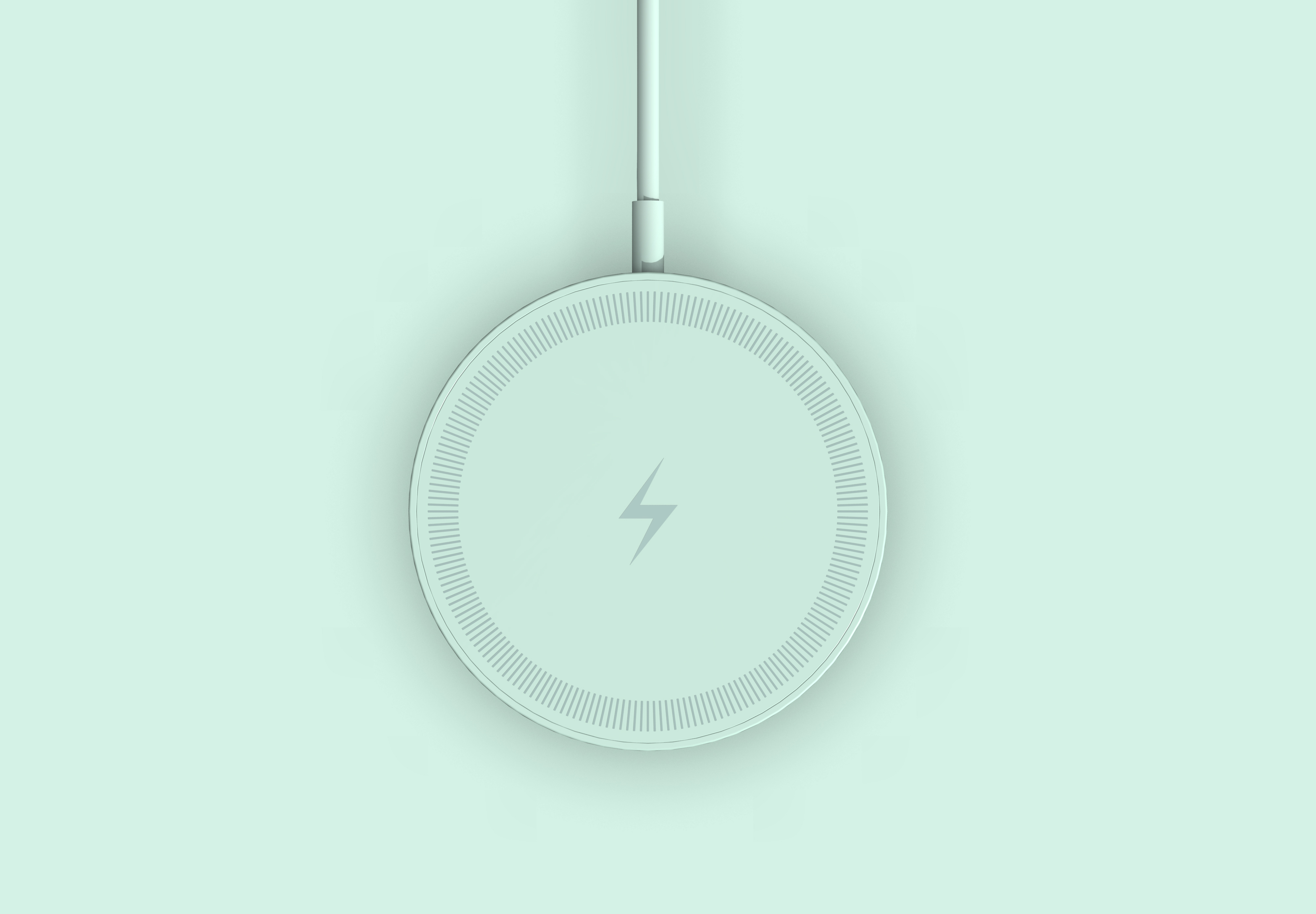 Magnetic suction wireless charging，