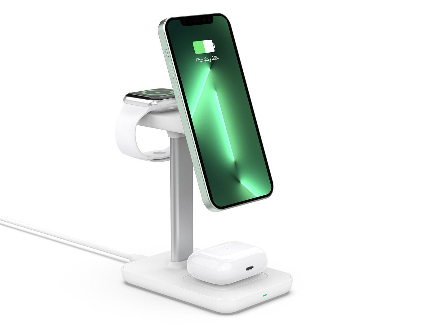 Magnetic suction wireless charging，