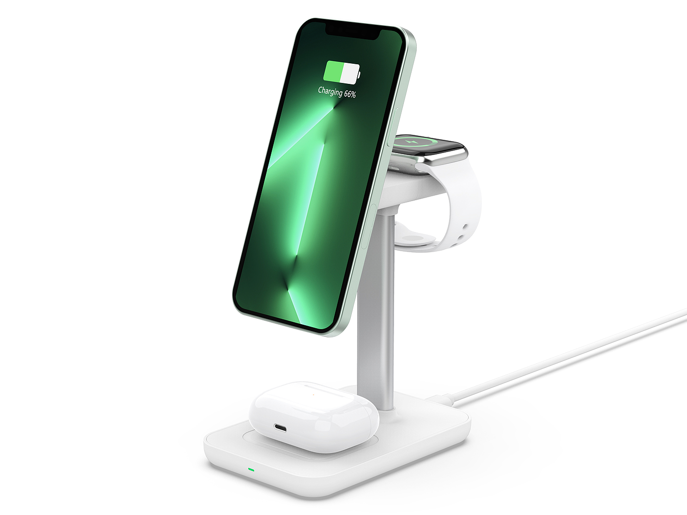 Magnetic suction wireless charging，