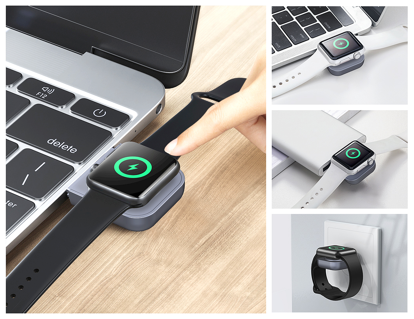 Magnetic suction wireless charging，