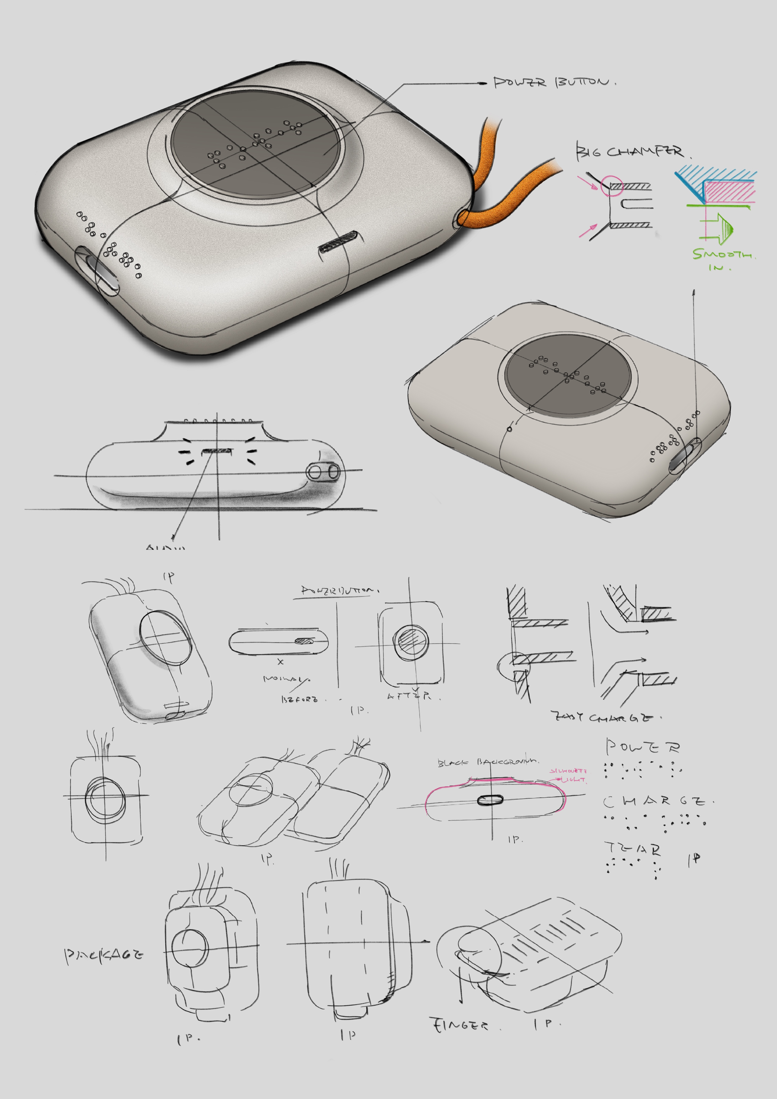 industrial design，product design，portable battery，Consumer electronics，visually impaired ，