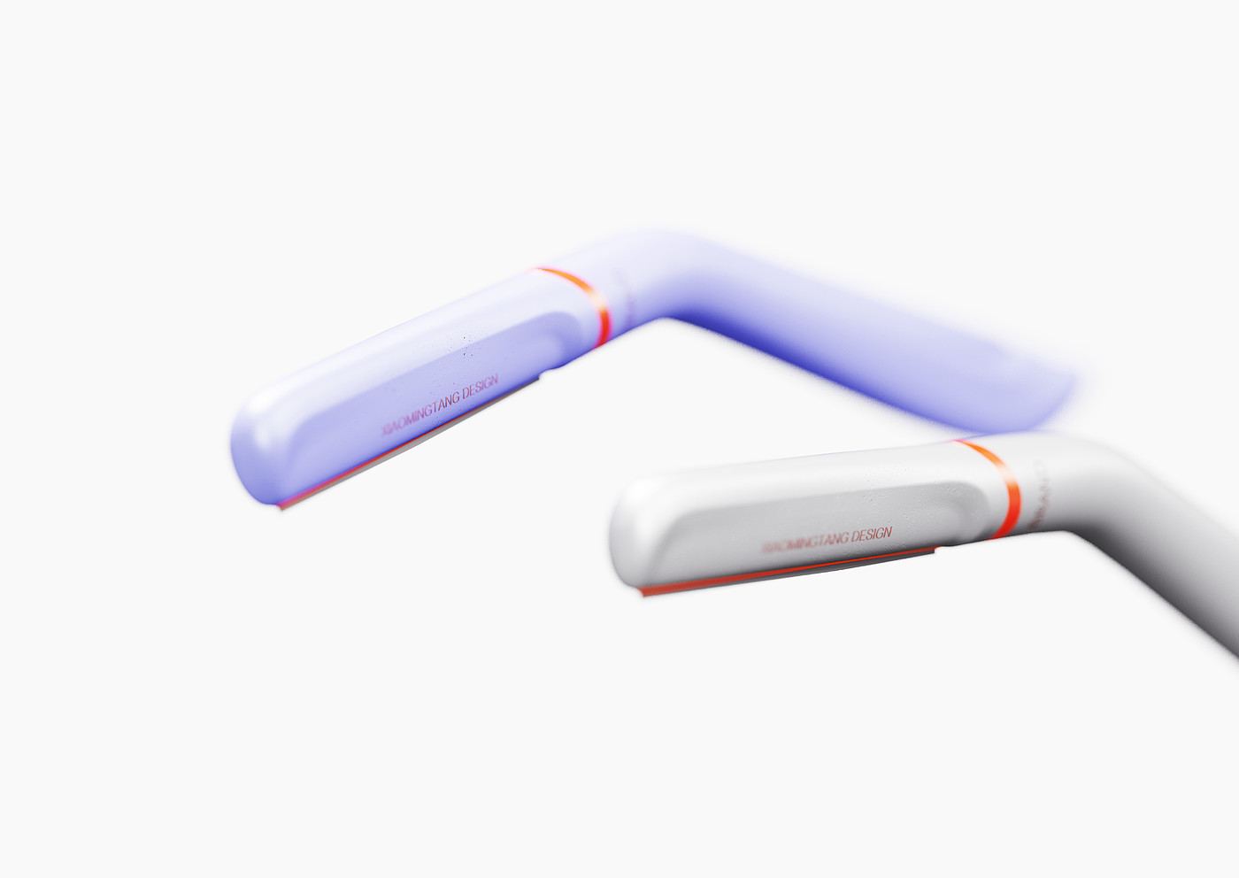 Art，eyebrow trimming knife，Women's products，human-computer interaction，Man-machine experience，Streamlined design，Xiaoming Sugar Design，product design，