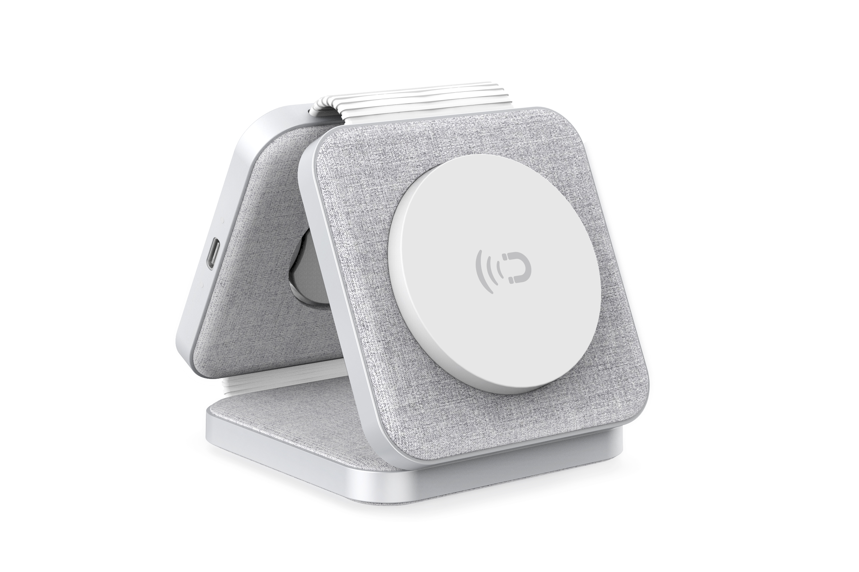 Magnetic suction wireless charging，