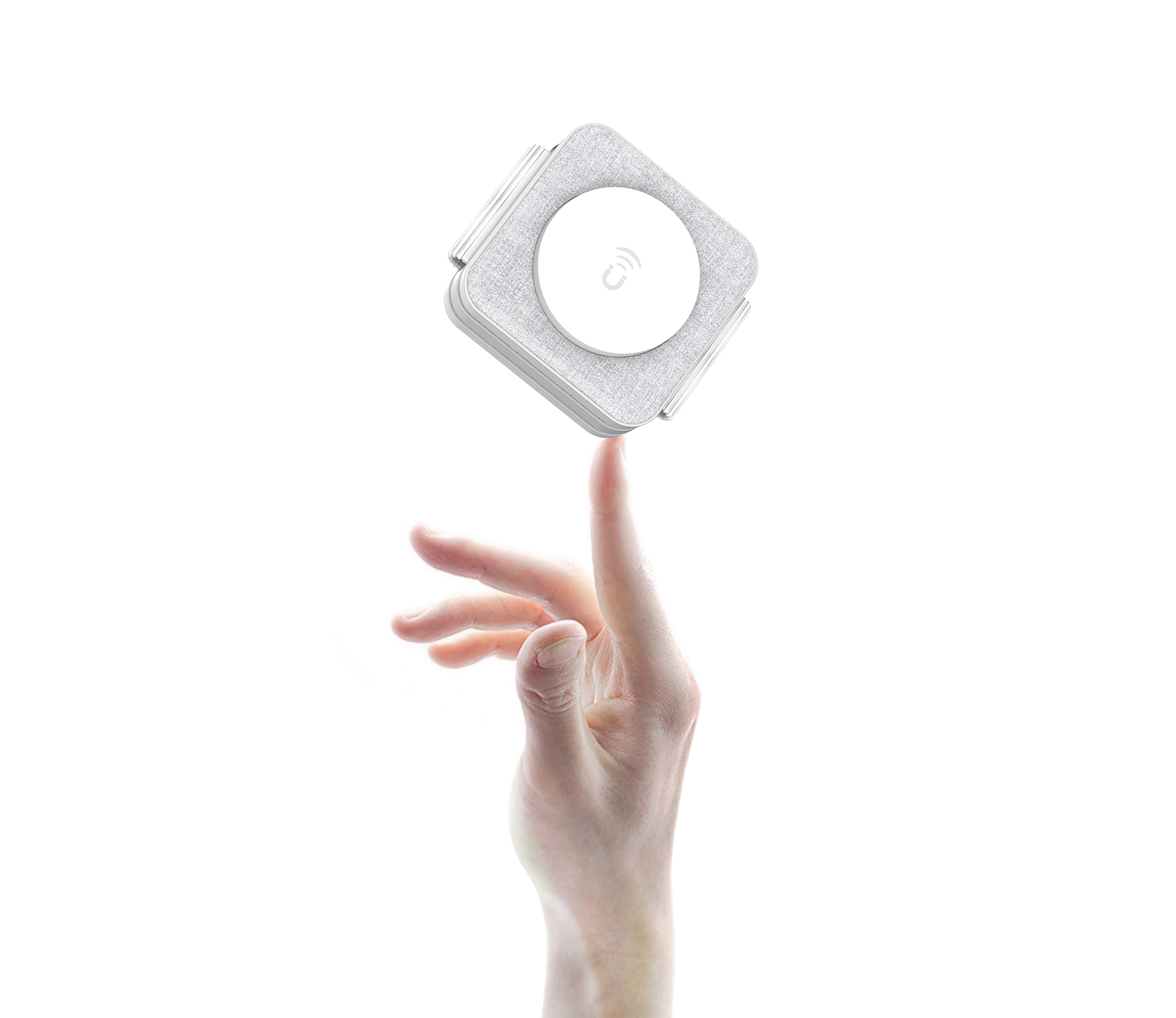 Magnetic suction wireless charging，