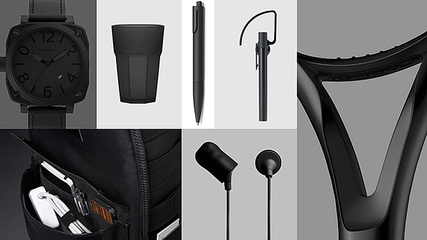 industrial design，product，black，headset，Digital，intelligence，