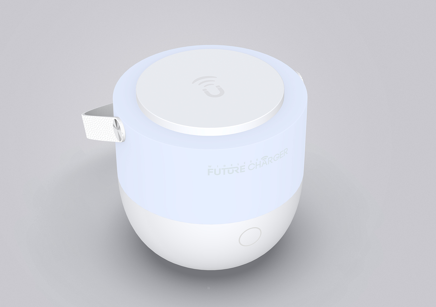 Night light wireless charging，